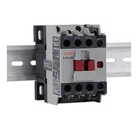 Interrupteurs électromagnétiques CJX2s CJX2i AC Contacteur 3P 1NC + 1NO AC 220V 50/60Hz Electric Din Rail Mounted 3 Phase Household Contactor Installations électriques (Color : Cjx2s, Size :