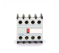 Interrupteurs électromagnétiques Contacteur 2No + 2nc.Contactez le bloc de commande auxiliaire for l'auxiliaire F4-22 La1-dn22.Electricité industrielle Installations électriques (Color : 4no)