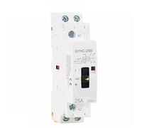 Interrupteurs électromagnétiques Contacteur 2p 16a 20a 25a 2no 220v 50/60Hz Commande manuelle Accueil - Utiliser des contacteurs AC Type de rail DIN Électricité industrielle Installations électriques