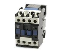 Interrupteurs électromagnétiques Contacteur 3 Phase Moteur Solénoïde Triner 1 2A 3P 3ème Pôle 1NC AC 24V 110V 220 Volt 400V Spirale CJX2-1201 3. 5mm Montage sur Rail DIN Électricité Industrielle Insta