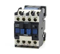 Interrupteurs électromagnétiques Contacteur 35mm Montage sur Rail DIN 3p 1no 380-400v Bobine AC Contacteurs CJX2-0910 Installations électriques
