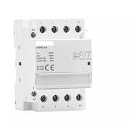 Interrupteurs électromagnétiques Contacteur 4p 40a 63a 4no 4nc 2no2nc 3no1nc Usage domestique ou for les contacteurs de pile de charge Électricité industrielle Installations électriques (Color : 4p 6