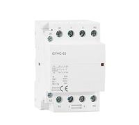 Interrupteurs électromagnétiques Contacteur 4p 63a 4no ou 2NC2NO 220V/230V 50/60Hz Din Rail logé AC contacteurs modulaires électricité industrielle Installations électriques (Color : 4p 63a 2no2nc 22