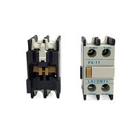 Interrupteurs électromagnétiques Contacteur AC Contacteur 2 Pas de blocs auxiliaires F4-20 F4-11 Contacteurs d'accouplement 1 0a 690V CJX2 Industrial Electrical) Installations électriques (Color : F