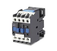 Interrupteurs électromagnétiques Contacteur AC.Contactor 110V.CJX2 0910 9A 3 phases 3 pôles 1tension de bobine ouverte normale 380V 50/60Hz monté sur rail DIN 3P + 1NR. Installations électriques (Siz