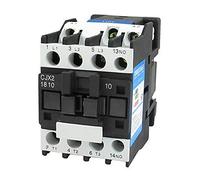 Interrupteurs électromagnétiques Contacteur CJX2-1810 3 contacteurs CA à montage sur rail DIN de 5 mm 3 pôles une bobine 110 V 32a électricité industrielle Installations électriques