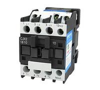 Interrupteurs électromagnétiques Contacteur CJX2-1810 3 contacteurs CA à montage sur rail DIN de 5 mm 3 pôles une bobine 110 V 32a électricité industrielle Installations électriques