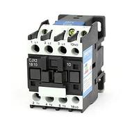 Interrupteurs électromagnétiques Contacteur CJX2-1810 AC.Contactor 220V 50Hz Bobine 18A 3-Phase 3-pin 1No.Industrial Electrics Installations électriques