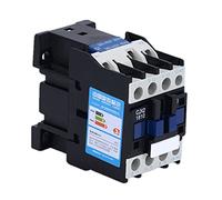 Interrupteurs électromagnétiques Contacteur CJX2-1810 LC1 AC.Contacteur 18A 3 phases 3 broches sans tension de bobine 38. 0V 220V 110V 36V 24V 50/60 Hz Montage sur rail DIN 3P + 1No.Ouverture normale