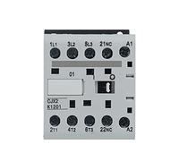 Interrupteurs électromagnétiques Contacteur CJX2-K Mini AC Contacteurs Din Rail 3p 3Main 1no/3Main 1nc Tension Tension 220V 50/60Hz 6a 9a 12a Électricité Industrielle Installations électriques (Color