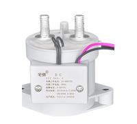 Interrupteurs électromagnétiques Contacteur de relais cc avec Contacts for Station de recharge de véhicule électrique haute puissance DC 12V/24V Installations électriques (Color : 24v, Size : 50A)