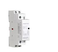 Interrupteurs électromagnétiques Contacteur domestique AC contacteurs modulaires 220V monophasé 2p 25a 2no bobine Din Rail Type EKMF-2520-230 électricité industrielle Installations électriques