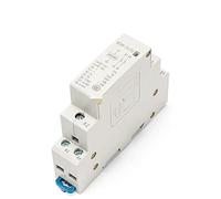 Interrupteurs électromagnétiques Contacteur NCH8-25/20 contacteurs domestiques modulaires AC 220V 230V AC 25A 1NO 1NC 2NO 2NC électricité industrielle Installations électriques (Color : Nch8-25a-02 2