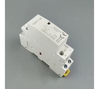 Interrupteurs électromagnétiques Contacteur TECT1 2P 20A 1NC 1NO 220V/230V 50/60Hz Din Rail ménage AC contacteurs modulaires électricité industrielle Installations électriques