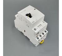 Interrupteurs électromagnétiques Contacteur TECT1 4P 25A 220V/230V 50/60Hz Din Rail Domestique AC Contacteurs modulaires avec interrupteur de commande manuel 4no ou 2no 2nc ou 4nc Industrial Electrics