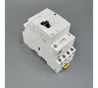 Interrupteurs électromagnétiques Contacteur TECT1 4P 25A 220V/230V 50/60Hz Din Rail Domestique AC Contacteurs modulaires avec interrupteur de commande manuel 4no ou 2no 2nc ou 4nc Industrial Electrics