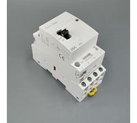 Interrupteurs électromagnétiques Contacteur TECT1 4P 25A 220V/230V 50/60Hz Din Rail Domestique AC Contacteurs modulaires avec interrupteur de commande manuelle 4no ou 2no 2nc ou 4nc Industrial Electri