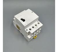 Interrupteurs électromagnétiques Contacteur TECT1 4P 63A 220V/230V 50/60Hz Din Rail Domestique AC Contacteurs modulaires avec interrupteur de commande manuel 4no ou 2no 2nc ou 4nc Industrial Electrics