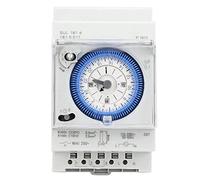 Interrupteurs horaires numériques hebdomadaires 250VAC, Relais de Commutation de Temps de Micro-Ordinateur 16A mécanique 24 Heures, pour équipement électrique Domestique pour lumières