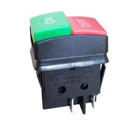 Interrupteurs marche/arrêt KCD2 for lave-auto, 2 positions, 4 broches, 16 A, 125/250 V, HY52, lot de 2