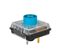 Interrupteurs V2 Low Profile Switch 1353 Chocolate V2 for clavier mécanique, personnalisables, à clic, tactiles, linéaires, bleus, rouges et marrons.(Blue,110PCS)