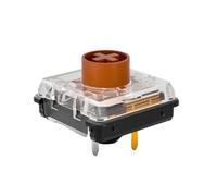 Interrupteurs V2 Low Profile Switch 1353 Chocolate V2 for clavier mécanique, personnalisables, à clic, tactiles, linéaires, bleus, rouges et marrons.(Brown,110PCS)