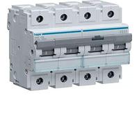 Interruptor automático magnetotérmico serie HM, 4P, 125A, curva C, 10KA