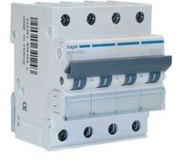 Interruptor automático magnetotérmico serie MU, 3P+N, 16A, curva C, 6KA