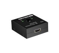 Interruptor Bidirecional, Duas Entradas e Saída 4k Conversor de Computador Alta Definição Distribuidor um em Dois Comutação AB