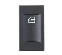 Interruttore di controllo alzacristalli elettrico a pulsante Singolo per Auto 6N0959855B per VW per Volkswagen Polo 6K 2000 2001 2002 (Nero 1 pz)