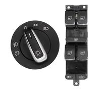 Interruttore di controllo Dei fari elettrici per VW 99-04 Passat B5 B5.5 Golf 4 Jetta MK4 GTI per Bora Beetle 3BD941531 (interruttore fari Nero)
