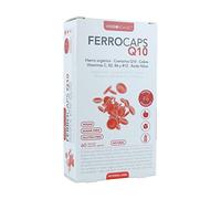 INTERSA FERROCAPS Q10 60cap. - complément complet proposé en gélules pratiques, à prendre régulièrement selon la dose conseillée, boîte de 60 gélules et convient à ceux qui privilégient des produits e