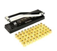 Interstate Pneumatics H8-KIT Pince à sertir robuste (H8) avec embouts (50 pk) 0,625" ID x 1" et 0,656" ID x 1"