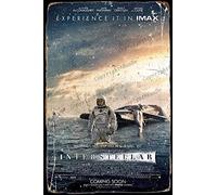 Interstellar Film Poster Vintage étain Signe Fer Peinture Plaque Décoration Murale Métal Signe Café Bière Pub Et Homme des Cavernes Rétro Art Affiche 8 * 12 Pouces