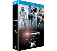 Interstellar + Gravity + 2001, l'odyssée de l'espace / Interstellar / Gravity / 2001: A Space Odyssey (Blu-Ray)