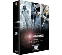 Coffret 3 films Espace – Interstellar, Gravity et 2001 : L'odyssée de l'Espace – DVD – Warner Bros.