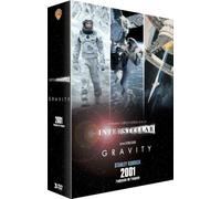 Espace - Coffret 3 Films : Gravity + 2001 L'odyssée De L'espace + Interstellar [DVD]