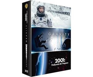 Interstellar + Gravity + 2001, L'Odyssée de l'Espace - Voyage dans l'Espace - Coffret DVD