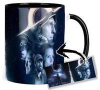 Interstellar Matthew Mcconaughey A Tasse Ceramique Intérieure et Poignée Noire Mug