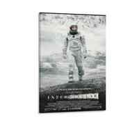 Interstellar Poster Art Print Space Movie Décoration murale Science-fiction Décoration d'intérieur Astronaute Œuvre d'art cinématographique moderne Cadeau unique pour les amateurs de cinéma Cadeau