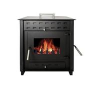 INTERSTOVES - Poêle À BOIS HUGO 9 | BÛCHES 50CM - Noir