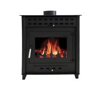 INTERSTOVES - Poêle À BOIS LUNA 9 | Bûches 50CM - Noir