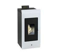 INTERSTOVES - Poêle à granules ZARA 9 Etanche - Blanc