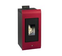 INTERSTOVES - Poêle à granules ZARA 9 Etanche - Bordeaux