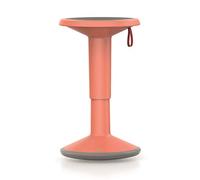 Interstuhl Tabouret réglable multi-usages ergonomique höhenverstellbar von ca. 46 bis 65 cm Rouge doux.