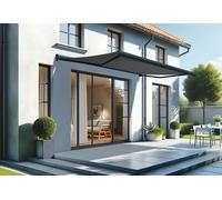 Intersun Store banne motorisé coffre intégral 5 x 3 m - Céleste gris - 996003