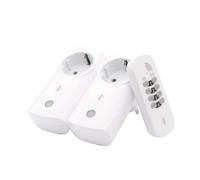 InterTechno Smart Home IT2P-2300 Kit de prise intermédiaire sans fil avec télécommande IP55 jusqu'à 2300 W