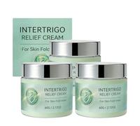 Intertrigo Relief Cream Pour Plis Cutanés - Crème Hydratante Apaisante 60g, Creme Anti Frottement - Crème Contre Les Plis Cutanés,Pour Hommes Femmes, Réduction Des Fricti (3PCS)