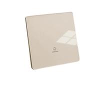 Interupteur Murale,Interrupteur Interrupteur mural ultra-fin en verre, 1/2/3/4 voies, 1/2, bouton marche/arrêt, panneau à bascule, électrique, 220 V(1Gang,2Way)