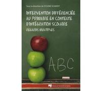 Intervention differenciee au primaire en contexte d'integrat S SCHMIDT (Auteur)